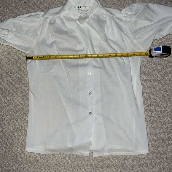 Carefree Fashions Scottsdale Arizona Button-Up Blouse Made in USA - Picture 10 of 14